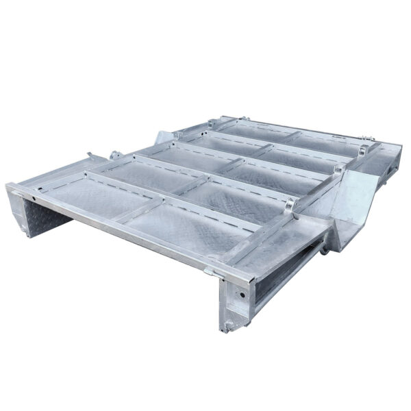 The 8×5 Single Axle Box Trailer ATM 1400KG features 425mm high sides and a jockey wheel, providing a sturdy solution for transporting goods securely and efficiently.